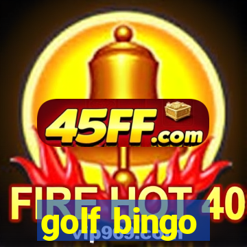 golf bingo